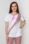 Suit Ice+Br. Virginia. COTTON. White + ash rose + pink / ash rose (5410047) Suit Ice+Br. Virginia. COTTON. White + ash rose + pink / ash rose (5410047) фото 4