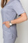 Костюм медицинский Ева-стрейч+ Брюки 7/8 Стрейчевый COTTON. Дым (5410080) Костюм медицинский Ева-стрейч+ Брюки 7/8 Стрейчевый COTTON. Дым (5410080) фото 12