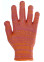 PVC dot gloves orange (32006) PVC dot gloves orange (32006) фото 2