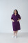 Women's medical gown Sophie purple +SIZE 306-335-677 (6625321) Women's medical gown Sophie purple +SIZE 306-335-677 (6625321) фото 2