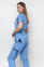 Medical stretch jacket Emelie-stretch. Blue (5437005) Medical stretch jacket Emelie-stretch. Blue (5437005) фото 3