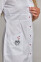 Rose dressing gown. COTTON. White, embroidery (owl) (544763) Rose dressing gown. COTTON. White, embroidery (owl) (544763) фото 3