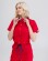 Medical coveralls women's Dallas red with blue stitching 127-339-715 (6613210) Medical coveralls women's Dallas red with blue stitching 127-339-715 (6613210) фото 3