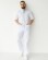 Medical suit for men London white-blue 133-372-679 (6613678) Medical suit for men London white-blue 133-372-679 (6613678) фото 1