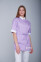 Women's medical blouse "Daria" lilac (3399105) Women's medical blouse "Daria" lilac (3399105) фото 12
