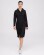 Medical gown women's Monica black 356-321-677 (6613589) Medical gown women's Monica black 356-321-677 (6613589) фото 1