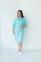 Women's medical gown Sophie menthol +SIZE 306-441-677 (6625320) Women's medical gown Sophie menthol +SIZE 306-441-677 (6625320) фото 1