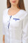 Халат медицинский Фламинго. COTTON. Белый + электрик (отделка) (544788) Халат медицинский Фламинго. COTTON. Белый + электрик (отделка) (544788) фото 2