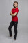 POLO med W suit with br. Virginia. Red / black (544565) POLO med W suit with br. Virginia. Red / black (544565) фото 3
