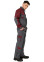 Worker suit "ULTRA" burgundy - bib overall with jacket (1240) Worker suit "ULTRA" burgundy - bib overall with jacket (1240) фото 3