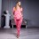 Medical trousers for women "Avicenna" coral (534266) Medical trousers for women "Avicenna" coral (534266) фото 3