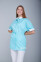 Women's medical blouse "Daria" cornflower-blue (3399130) Women's medical blouse "Daria" cornflower-blue (3399130) фото 6