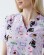 Medical shirt women's Topaz print Laboratory 126-324-775 (6613538) Medical shirt women's Topaz print Laboratory 126-324-775 (6613538) фото 3