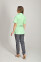 Costume Olga + Br. skinny. COTTON. Salad / asphalt (544666) Costume Olga + Br. skinny. COTTON. Salad / asphalt (544666) фото 6
