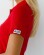 Medical polo for women red 147-434-677 (6613399) Medical polo for women red 147-434-677 (6613399) фото 5