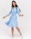 Medical gown for women Provence blue 178-333-677 (6613946) Medical gown for women Provence blue 178-333-677 (6613946) фото 7