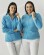 Medical sweatshirt women's fleece Dakota blue 406-333-842 (6613448) Medical sweatshirt women's fleece Dakota blue 406-333-842 (6613448) фото 1
