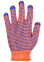 Gloves with PVC dots orange (32009) Gloves with PVC dots orange (32009) фото 1