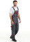 Worker suit "ULTRA" burgundy - bib overall with jacket (1240) Worker suit "ULTRA" burgundy - bib overall with jacket (1240) фото 10