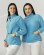 Medical sweatshirt women's fleece Dakota blue 406-333-842 (6613448) Medical sweatshirt women's fleece Dakota blue 406-333-842 (6613448) фото 4