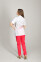Costume Olga + Br. skinny. COTTON. White / coral (544667)(544667) Costume Olga + Br. skinny. COTTON. White / coral (544667)(544667) фото 4