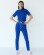 Medical overalls women's Dallas electric with blue stitching 127-334-715 (6613206) Medical overalls women's Dallas electric with blue stitching 127-334-715 (6613206) фото 1
