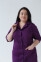 Women's medical gown Sophie purple +SIZE 306-335-677 (6625321) Women's medical gown Sophie purple +SIZE 306-335-677 (6625321) фото 3