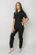 Костюм медицинский черный Батерфляй с джоггерами. COTTON (5410071) Костюм медицинский черный Батерфляй с джоггерами. COTTON (5410071) фото 13