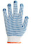 Gloves for workers with pvc-dot white (32007) Gloves for workers with pvc-dot white (32007) фото 1