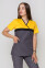 Costume Lydia +Br. Virginia. COTTON. Yellow / asphalt (5410116) Costume Lydia +Br. Virginia. COTTON. Yellow / asphalt (5410116) фото 14