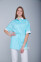 Women's medical blouse "Daria" cornflower-blue (3399130) Women's medical blouse "Daria" cornflower-blue (3399130) фото 3