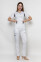 Medical suit white Emelie-stretch women's (5436920) Medical suit white Emelie-stretch women's (5436920) фото 3