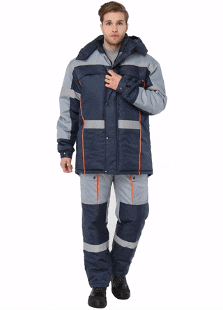 Winter warmed jacket "UNIVERSAL" (10071) Winter warmed jacket "UNIVERSAL" (10071) фото 2