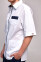Ethan suit, men's medical. White / dark blue (544832) Ethan suit, men's medical. White / dark blue (544832) фото 3