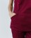 Medical shirt women's Topaz marsala 164-326-705 (6613501) Medical shirt women's Topaz marsala 164-326-705 (6613501) фото 4