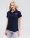 Medical Polo for women blue embroidered Lips 147-322-635 (6613389) Medical Polo for women blue embroidered Lips 147-322-635 (6613389) фото 1