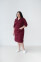 Women's medical gown Sophie Marsala +SIZE 306-326-677 (6625322) Women's medical gown Sophie Marsala +SIZE 306-326-677 (6625322) фото 2