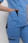 Medical stretch jacket Emelie-stretch. Blue (5437005) Medical stretch jacket Emelie-stretch. Blue (5437005) фото 5