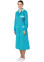 Dressing gown female worker, sea wave (220011) Dressing gown female worker, sea wave (220011) фото 1