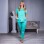 Women's medical suit "Avicenna" light green 534194 (blouse 534260 + pants 534259) Women's medical suit "Avicenna" light green 534194 (blouse 534260 + pants 534259) фото 5