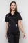 Medical stretch jacket Emelie-stretch. Black (5437007) Medical stretch jacket Emelie-stretch. Black (5437007) фото 1