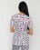 Medical Women's Shirt Topaz Print Hearts White 126-484-705 (6613534) Medical Women's Shirt Topaz Print Hearts White 126-484-705 (6613534) фото 3