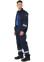 Suit worker "PULSE" with reflective stripes - pants and jacket (10006) Suit worker "PULSE" with reflective stripes - pants and jacket (10006) фото 3