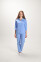 Костюм медицинский Стрелка+Бр. зауженные. COTTON. Голубой (544700) Костюм медицинский Стрелка+Бр. зауженные. COTTON. Голубой (544700) фото 1