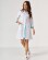 Medical gown women's Olivia buttoned white-menthol 159-464-677 (6613593) Medical gown women's Olivia buttoned white-menthol 159-464-677 (6613593) фото 2