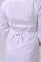 Isabella dressing gown. COTTON. White + red (trim) (544772) Isabella dressing gown. COTTON. White + red (trim) (544772) фото 4
