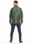 Demi-season jacket - green with orange (180027) Demi-season jacket - green with orange (180027) фото 2