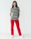 Медицинский костюм с принтом женский Топаз Cats black/red 138-341-568 (6613252) Медицинский костюм с принтом женский Топаз Cats black/red 138-341-568 (6613252) фото 1