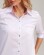 Medical gown women's Manhattan white with ash pink 157-481-679 (6613599) Medical gown women's Manhattan white with ash pink 157-481-679 (6613599) фото 4