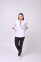 Venice+ Br. skinny suit. COTTON. White / black (544628) Venice+ Br. skinny suit. COTTON. White / black (544628) фото 2